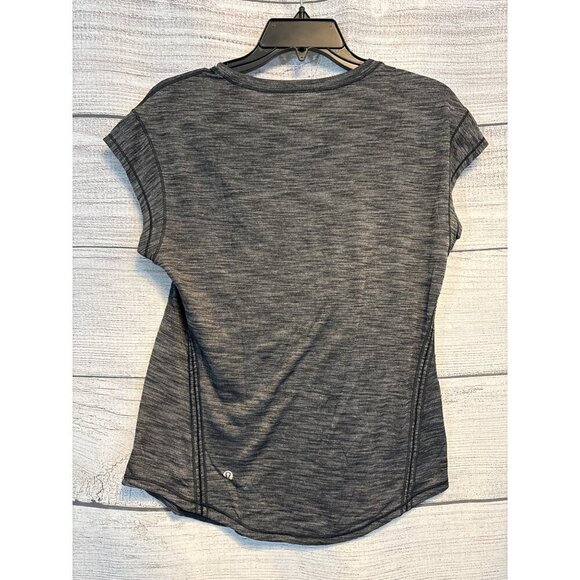 Lululemon Lost in Pace Short-Sleeve Shirt Size 4 - Picture 2 of 2